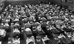 traitement épidémiologiques dans un hôpital suédois en 1957