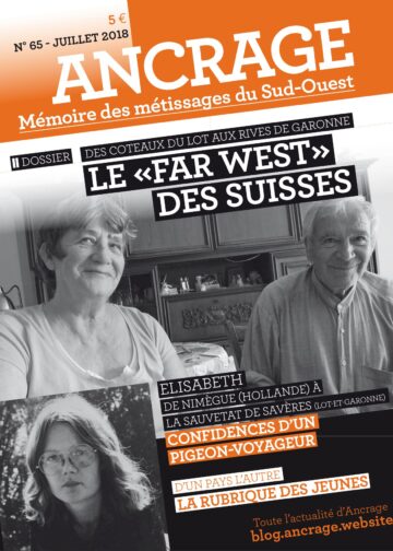 Couverture - N°65 – JUILLET 2018