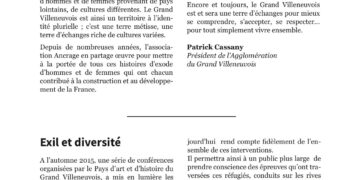 Couverture - [non communiqué] – Villeneuvois souffrances et espoir