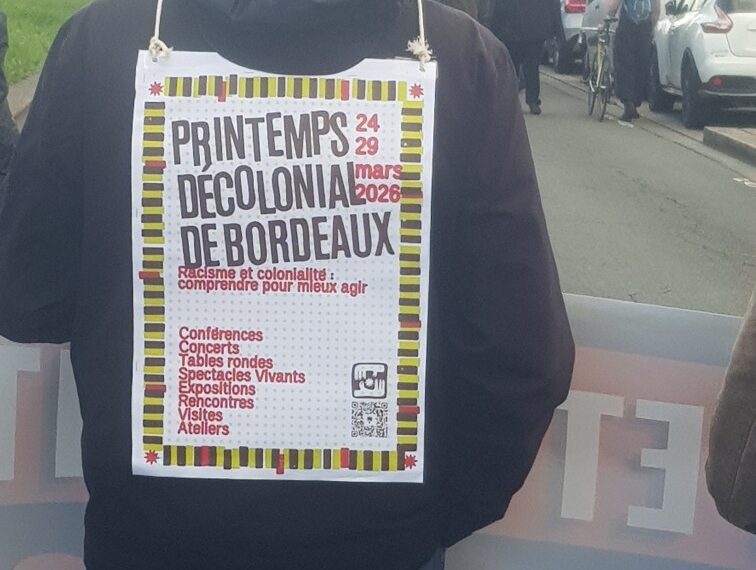 Printemps décolonial de Bordeaux   A mi-parcours