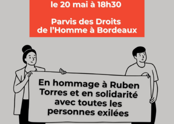Appel à manifester pour Ruben sous OQTF renvoyé dans son pays où il a été assassiné.